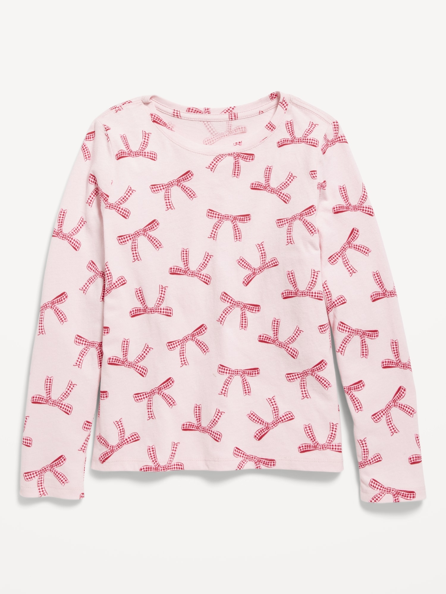 Softest Printed Long-Sleeve T-Shirt for Girls