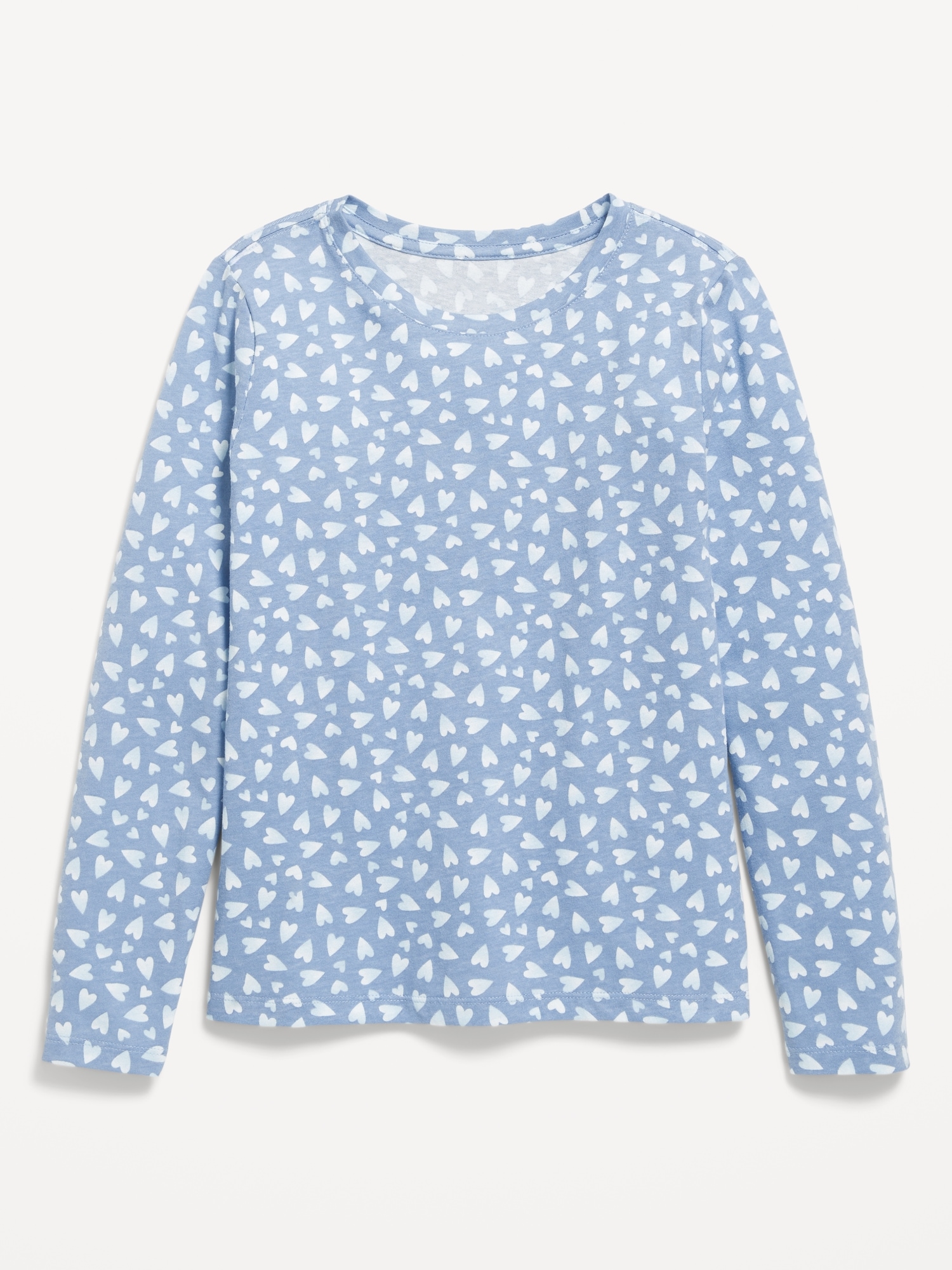 Softest Long-Sleeve Ribbed T-Shirt for Girls
