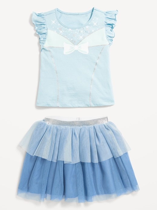 Image number 3 showing, Disney© Princess T-Shirt and Tutu Skirt Set for Toddler Girls