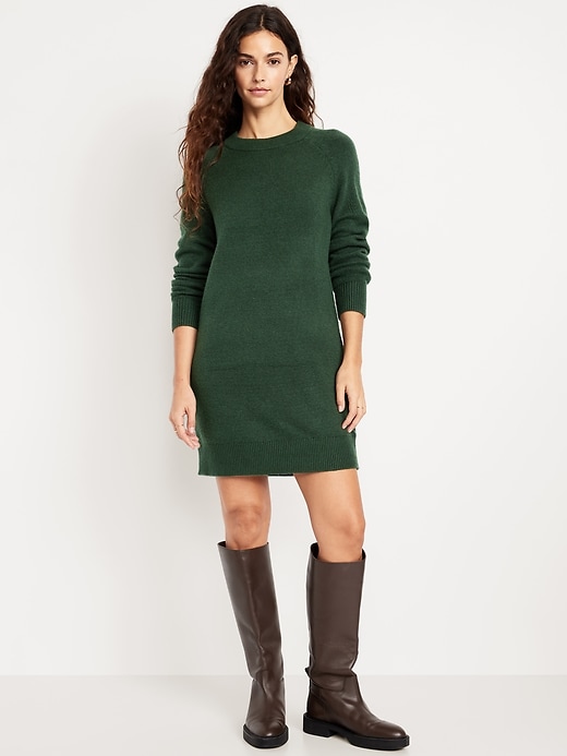 Image number 1 showing, SoSoft Mini Sweater Dress