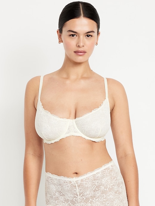 Image number 5 showing, Lace Balconette Bra