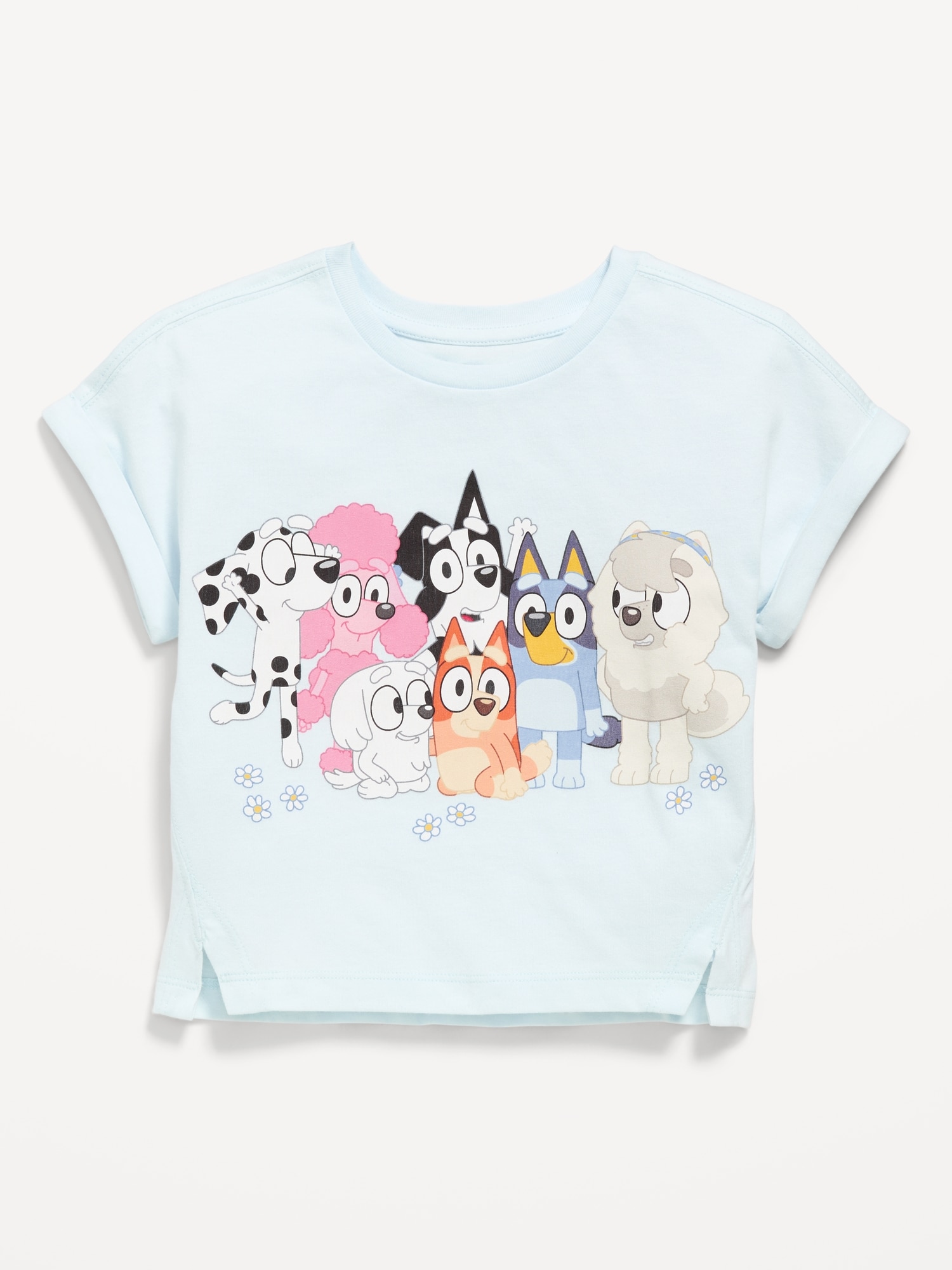 Dolman-Sleeve Licensed Graphic T-Shirt for Toddler Girls