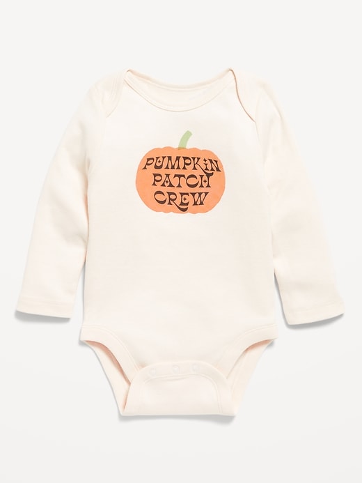 Image number 1 showing, Long-Sleeve Graphic Bodysuit for Baby