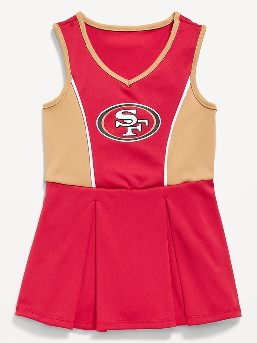 Image number 2 showing, NFL™ San Francisco 49ers™ Graphic Mesh Dress for Toddler Girls
