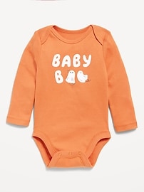 Image number 1 showing, Long-Sleeve Graphic Bodysuit for Baby