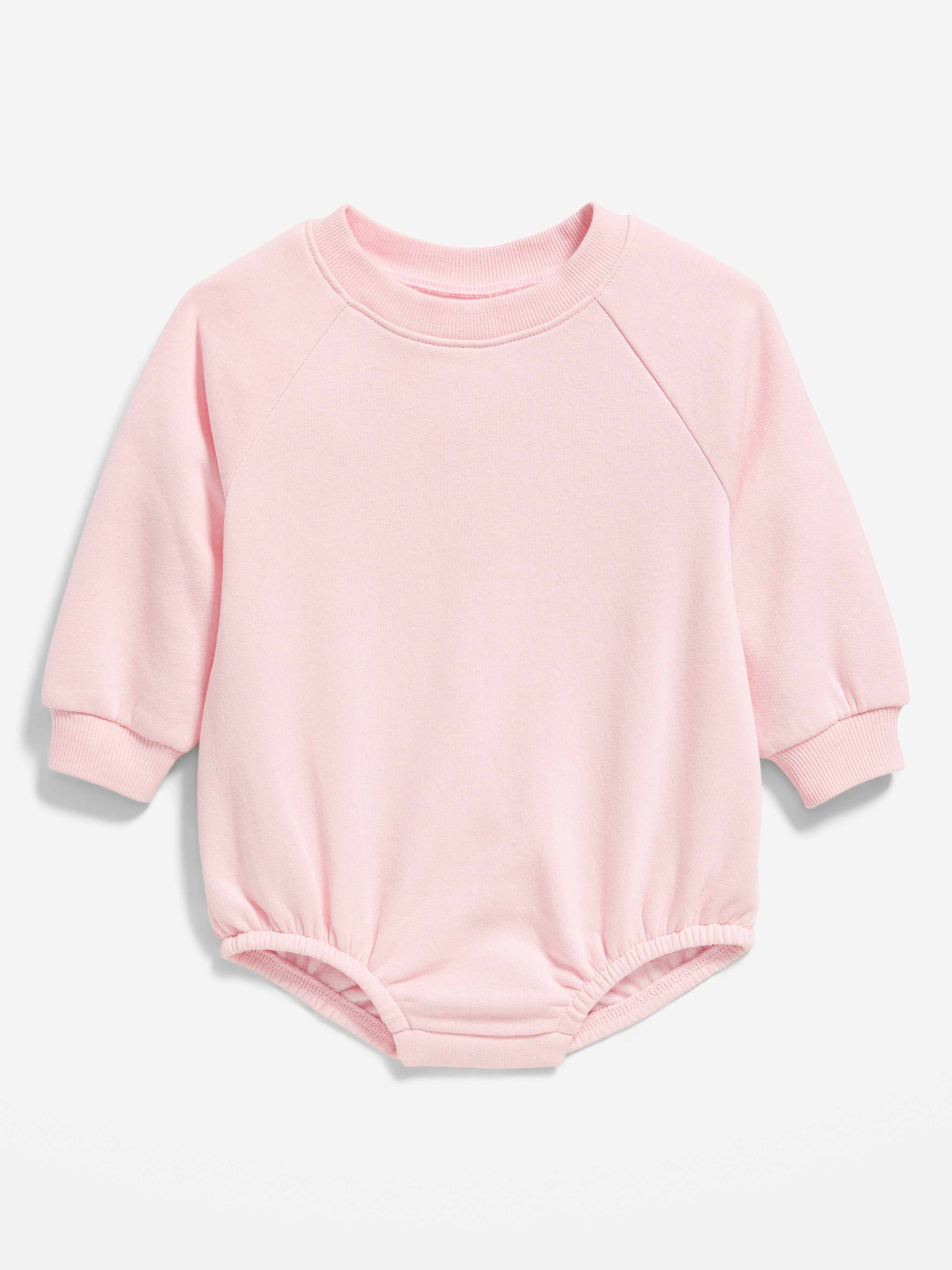 Long-Sleeve Fleece One-Piece Romper for Baby