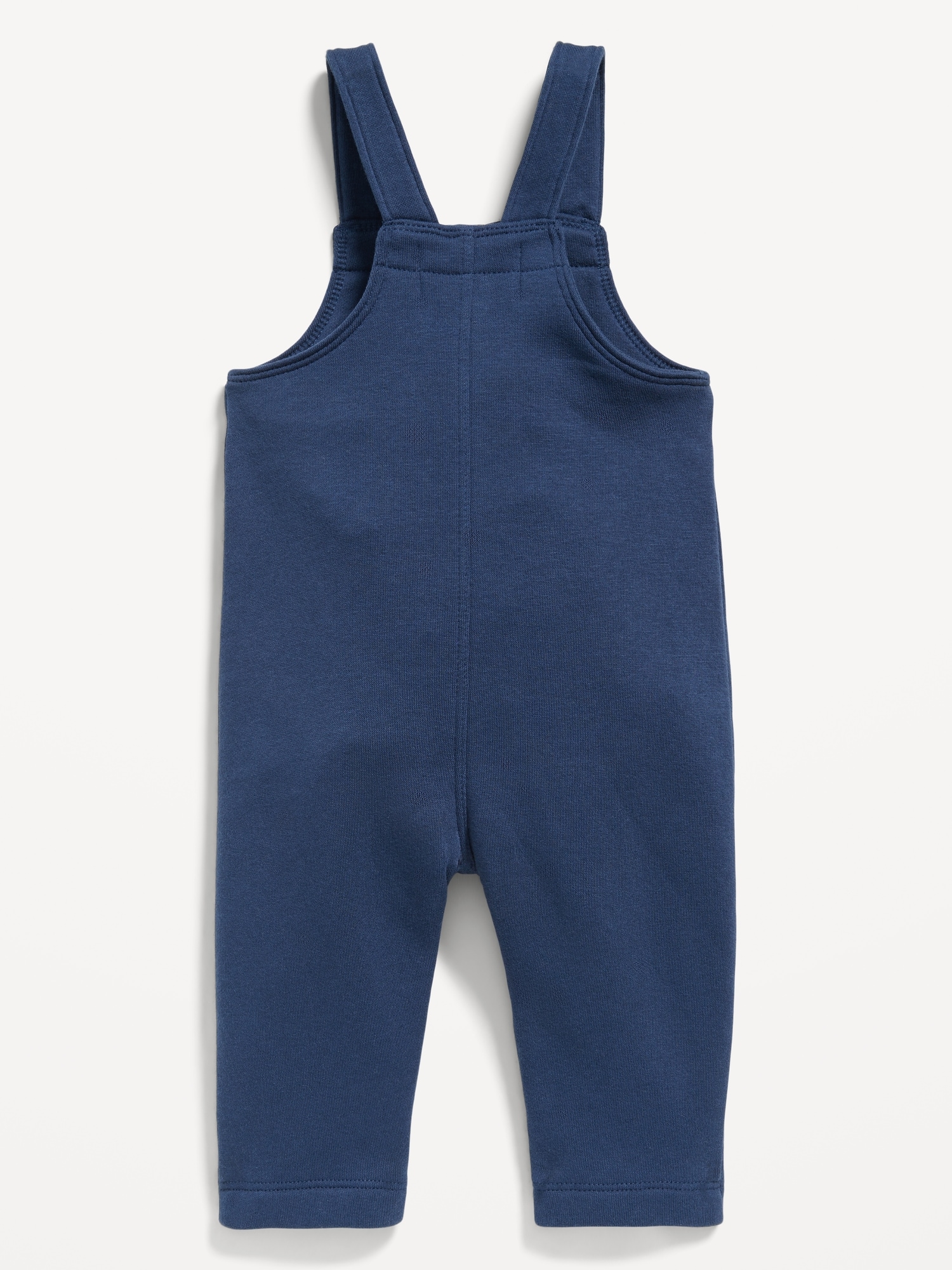 Fleece Button-Front Overalls for Baby