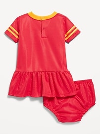 Image number 2 showing, NFL™ Kansas City Chiefs™ Graphic Mesh Dress and Shorts Set for Baby