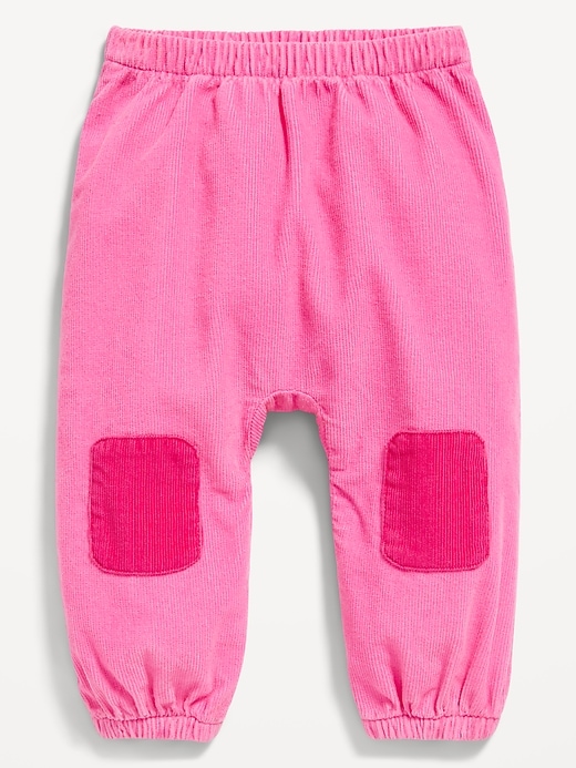 Image number 1 showing, Pull-On Corduroy Knee Patch Pants for Baby