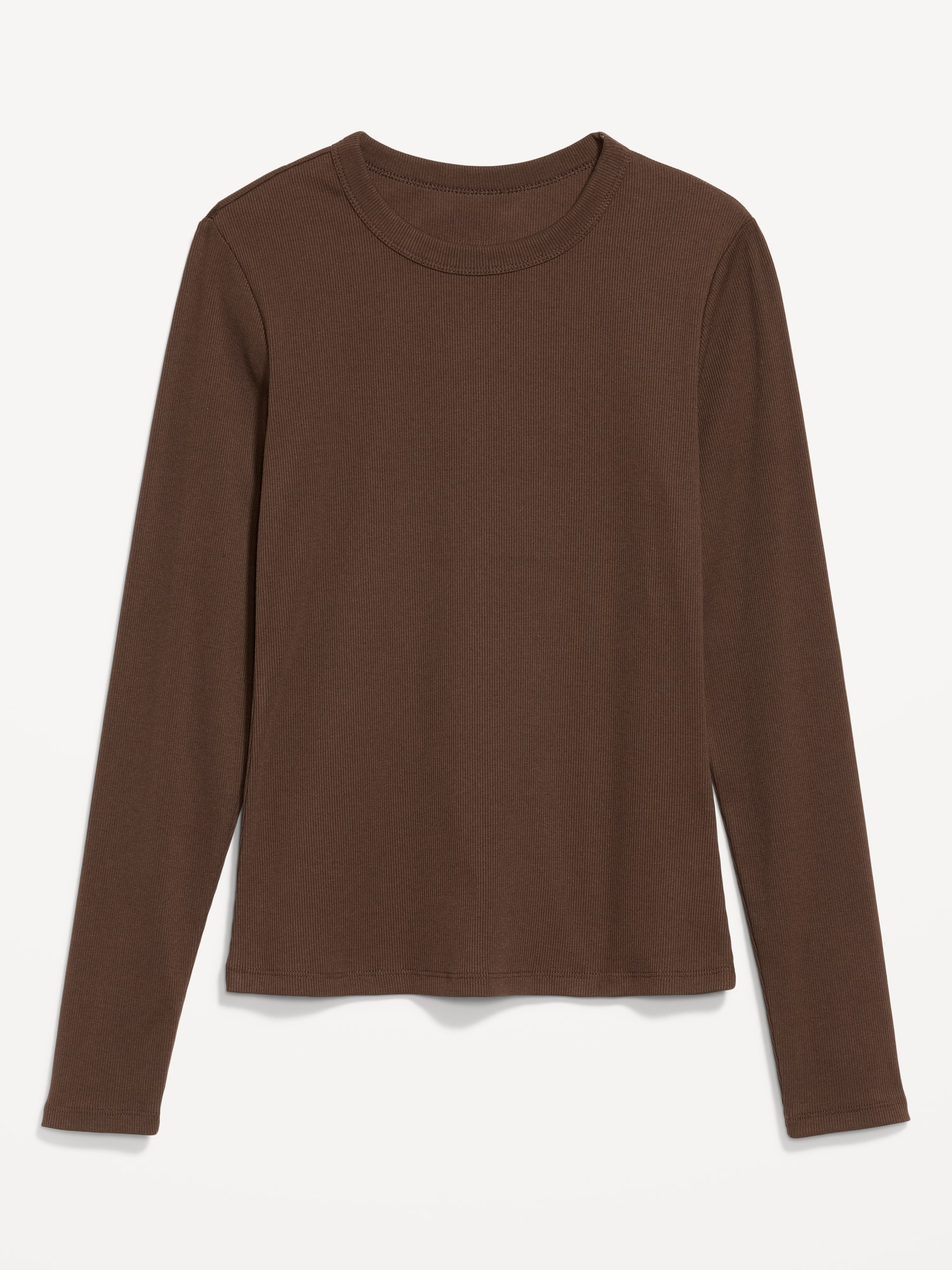 Snug Long-Sleeve Crew-Neck T-Shirt | Old Navy