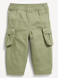 Image number 1 showing, Baggy Barrel-Leg Cargo Jeans for Baby