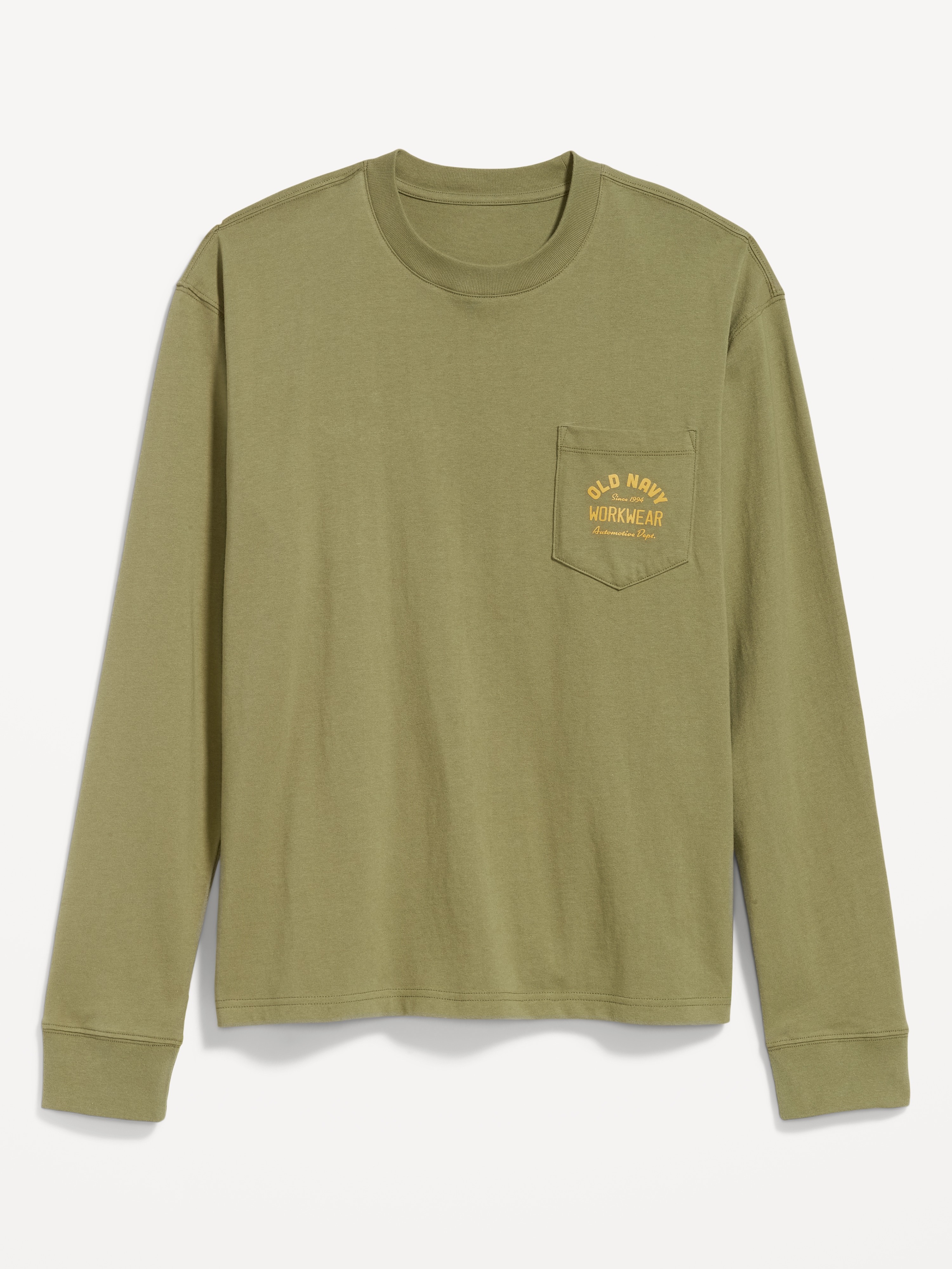 トップス everyone logo long sleeve tee navy Men's Navy Double-faced Long Sleeve Tee | Lifewear | PEdALED