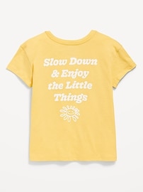 Image number 2 showing, Short-Sleeve Graphic T-Shirt for Girls
