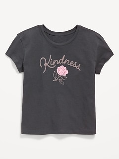 Short-Sleeve Graphic T-Shirt for Girls