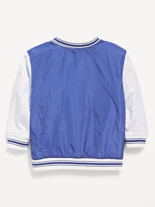 Image number 2 showing, Pullover Warm-Up Jacket for Toddler Boys
