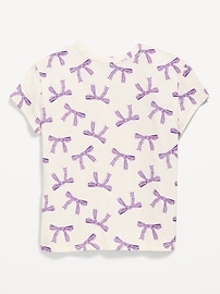 Image number 2 showing, Softest Printed Short-Sleeve T-Shirt for Girls