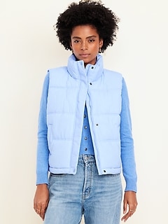 Water-Resistant Puffer Vest