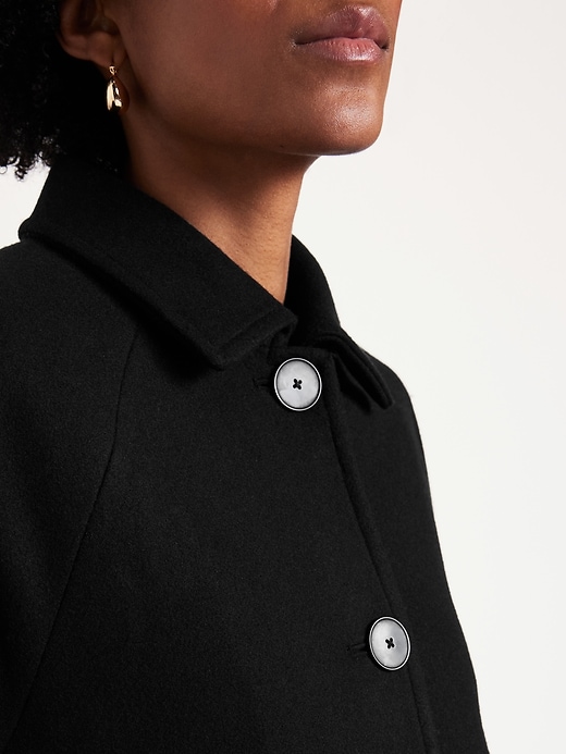 Image number 5 showing, Relaxed Button-Front Mac Coat