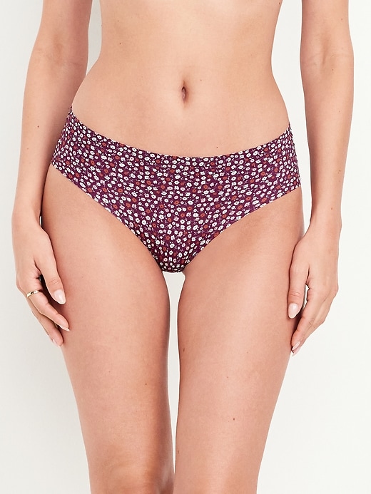 Image number 1 showing, Low-Rise No-Show Hipster Underwear