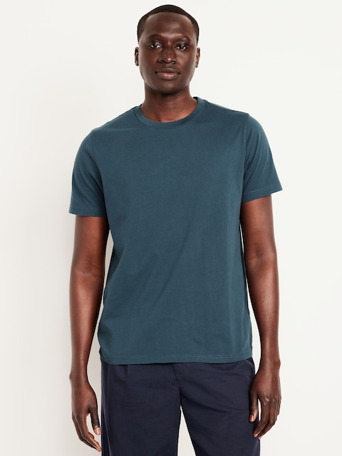 Crew-Neck T-Shirt - Midnight Rain