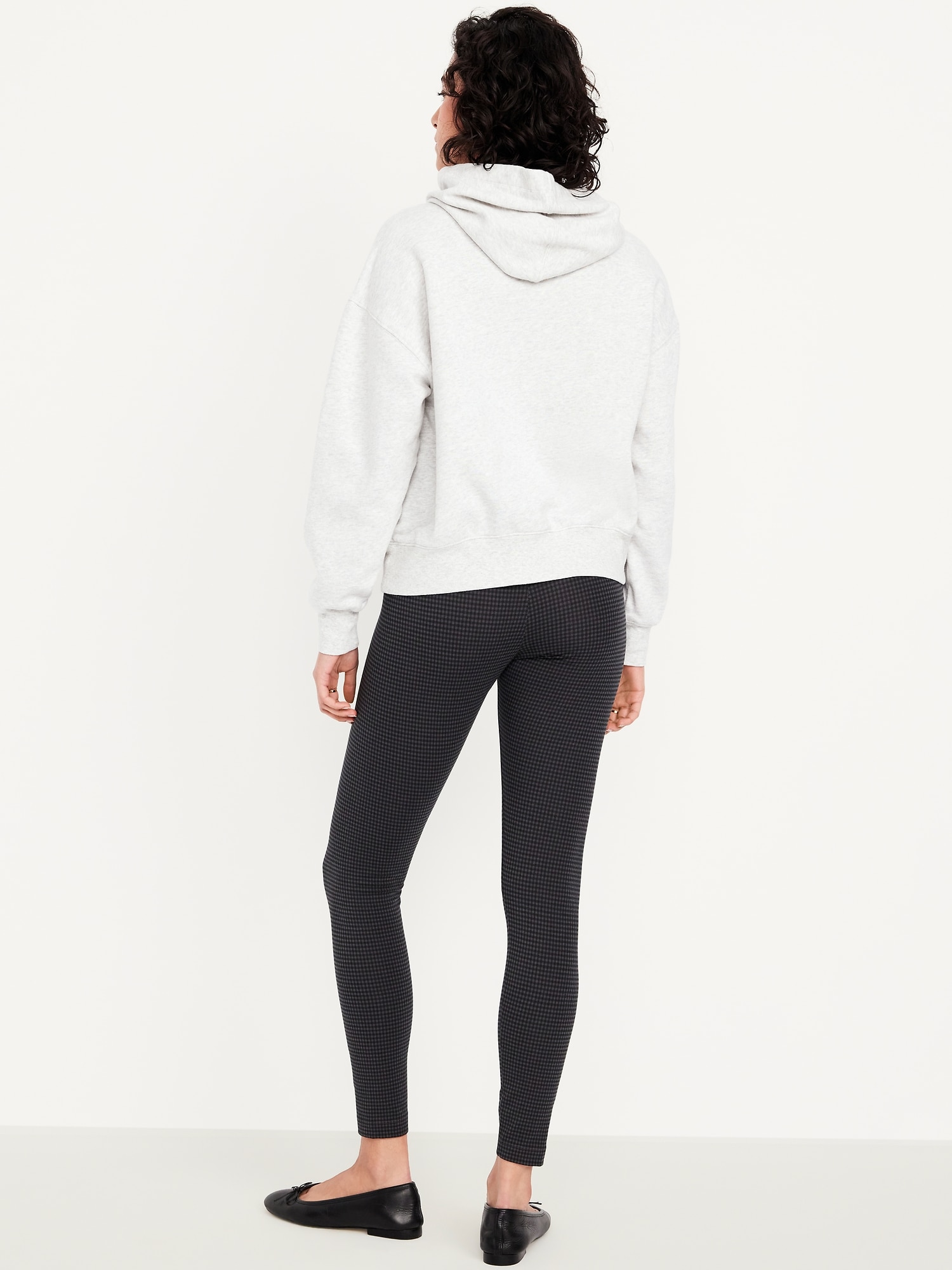 High-Waisted Jersey Fashion Layering Leggings