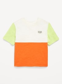Image number 2 showing, Oversized Color-Block T-Shirt for Toddler Boys