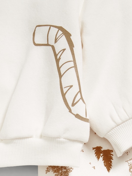Image number 4 showing, Disney© Crew-Neck Sweatshirt and Sweatpants Set for Baby