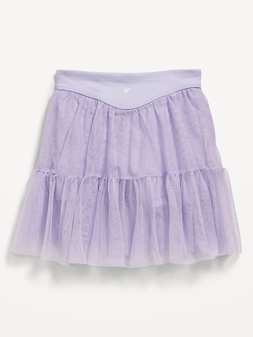 Image number 2 showing, High-Waisted Tutu Performance Skort for Toddler Girls