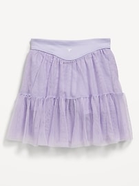 Image number 2 showing, High-Waisted Tutu Performance Skort for Toddler Girls