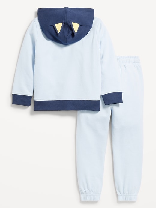 Image number 4 showing, Bluey™ Unisex Graphic Pullover Hoodie and Jogger Sweatpants Set for Toddler