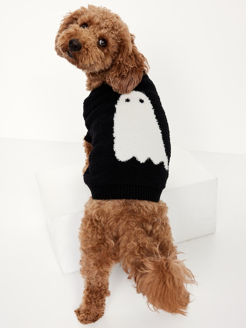 Cozy Printed Sweater for Pets - Ghost