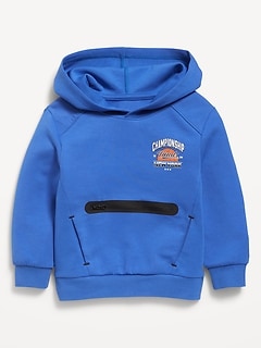 Dynamic Fleece Zippered Hoodie for Toddler Boys