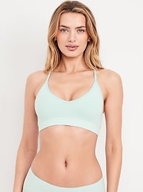 Image number 1 showing, Seamless Racerback Bralette