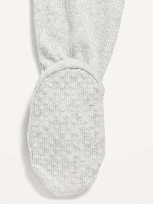 Image number 3 showing, Snug-Fit 2 Way Zip Footed One-Piece for Baby
