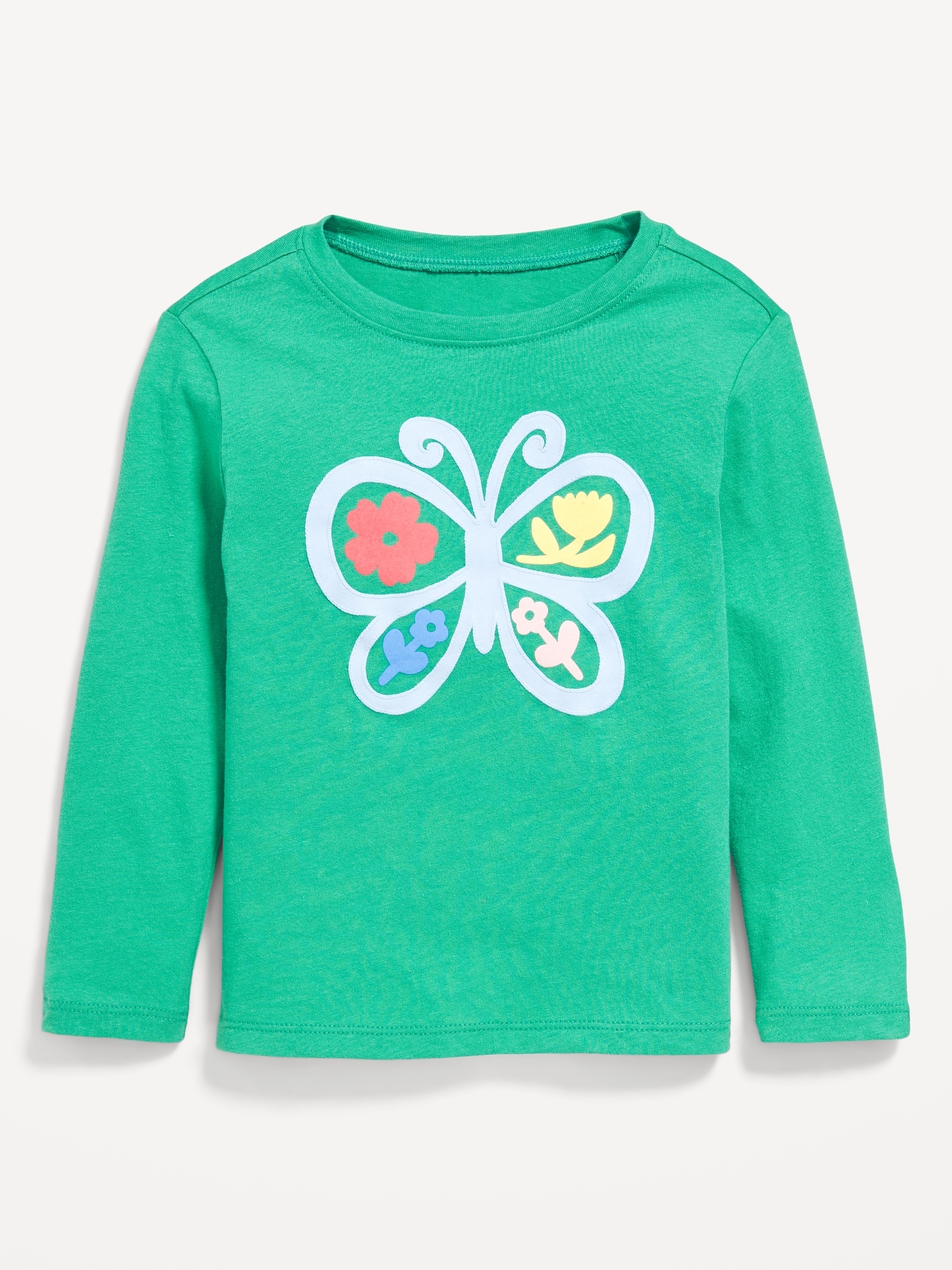 Long-Sleeve Graphic T-Shirt for Toddler Girls