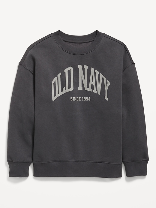 Image number 1 showing, Oversized Logo-Graphic Sweatshirt for Boys