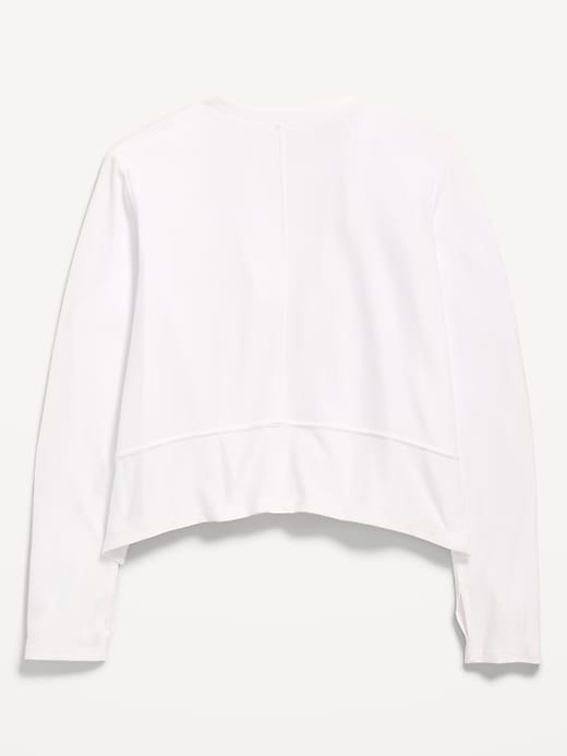 Image number 3 showing, CloudMotion Long-Sleeve Performance T-Shirt for Girls