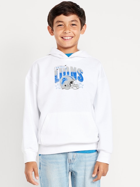 NFL™ Detroit Lions™ Oversized Pullover Hoodie for Boys - Detroit Lions
