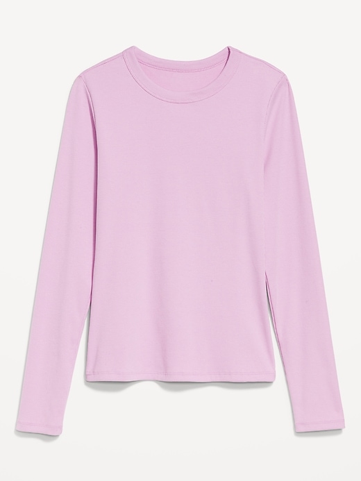 Image number 8 showing, Snug Long-Sleeve Crew-Neck T-Shirt