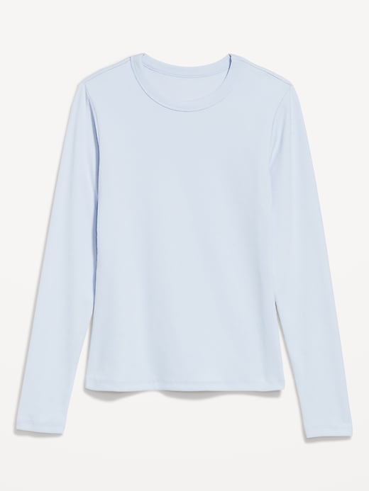 Image number 8 showing, Snug Long-Sleeve Crew-Neck T-Shirt