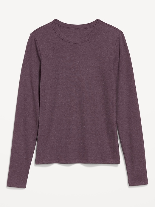 Image number 8 showing, Snug Long-Sleeve Crew-Neck T-Shirt