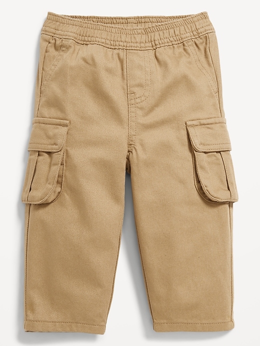 Image number 1 showing, Baggy Barrel-Leg Cargo Jeans for Baby