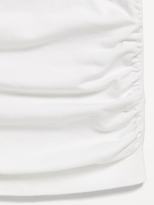 Image number 5 showing, Fitted Ruched Seamless Performance Top for Girls