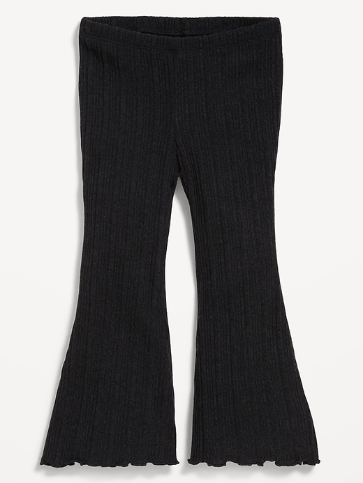Image number 3 showing, Ribbed Flare-Leg Leggings for Toddler Girls