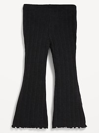Image number 4 showing, Ribbed Flare-Leg Leggings for Toddler Girls