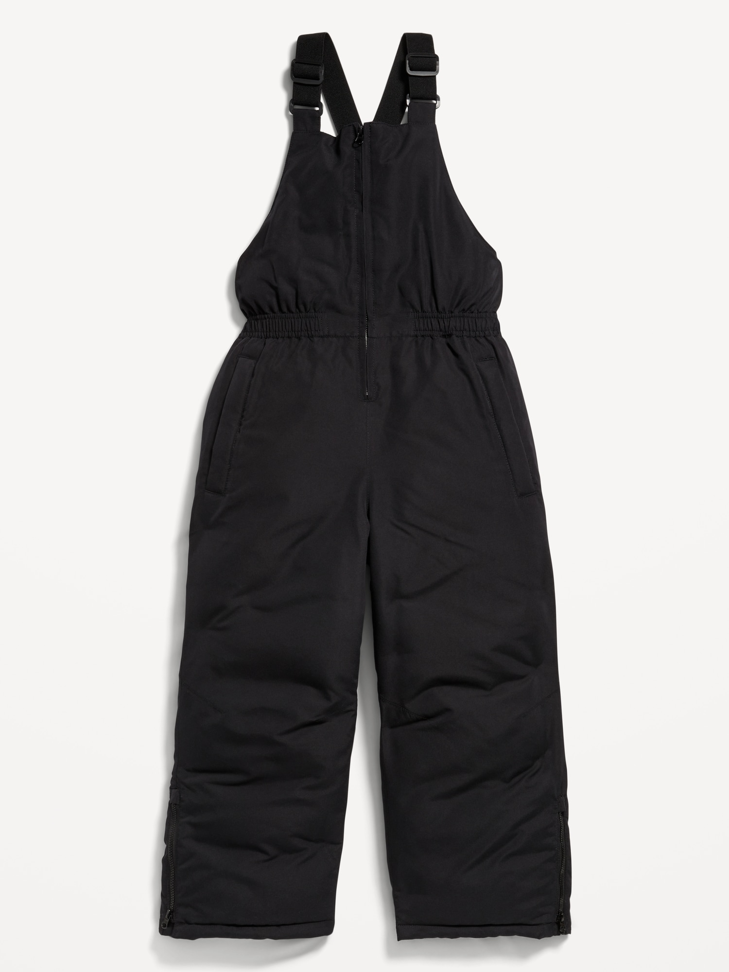 Water-Resistant Gender-Neutral Snow-Bib Overalls for Kids