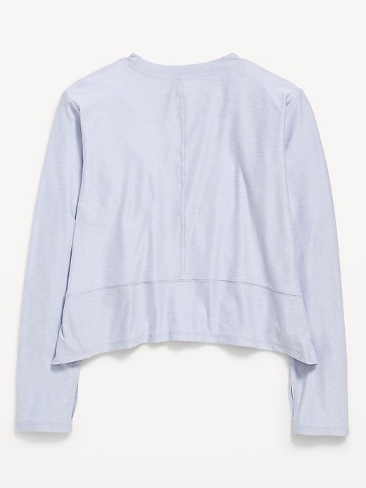 Image number 4 showing, CloudMotion Long-Sleeve Performance T-Shirt for Girls