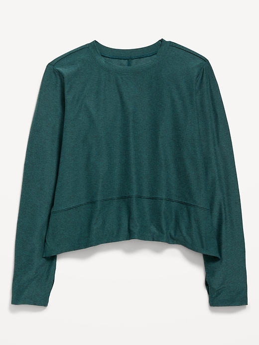 Image number 3 showing, CloudMotion Long-Sleeve Performance T-Shirt for Girls