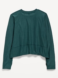 Image number 3 showing, CloudMotion Long-Sleeve Performance T-Shirt for Girls