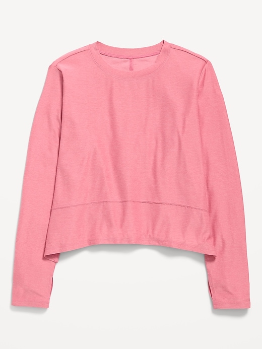 Image number 3 showing, CloudMotion Long-Sleeve Performance T-Shirt for Girls